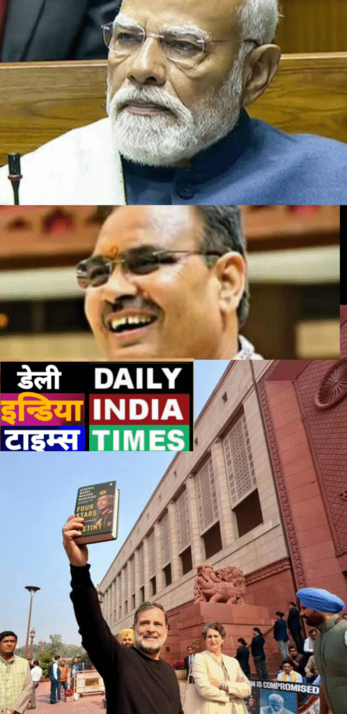 ख़बरें जो सीधे आपसे जुड़ी हैं: Rajasthan में गाय चराने पर मिलेंगे 10000, PM MODI देंगे 21000 नियुक्ति पत्र, भजन लाल बोले भारत US डील से राज्य मालामाल होगा, राज्य में SC ST आरक्षण की तस्वीर साफ़ और एक बड़ी खबर को जयपुर और राजस्थान पर खतरे को दर्शाती है…. EPSTEIN FILES ने PM MODI को कटघरे में खड़ा किया; वहीं आर्मी चीफ की किताब बनी सरकार के लिए BLACK SPOT.. सिर्फ DAILY INDIATIMES DIGITAL JOURNALISM PLATFORM